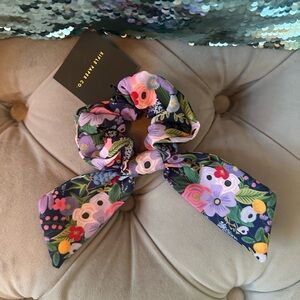 Rifle Paper Co. Garden Party Violet Scrunchie
